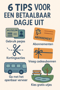 6 tips voor betaalbare uitjes